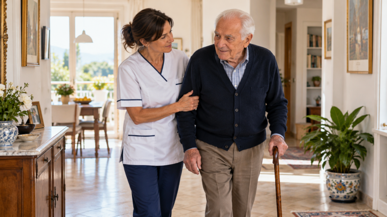 Professione badante e assistenza domiciliare agli anziani